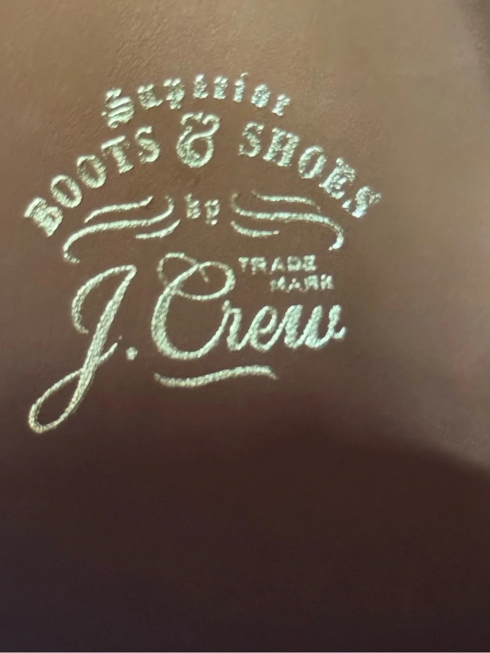 NEW J. Crew Men's Brown Leather Derby Shoes